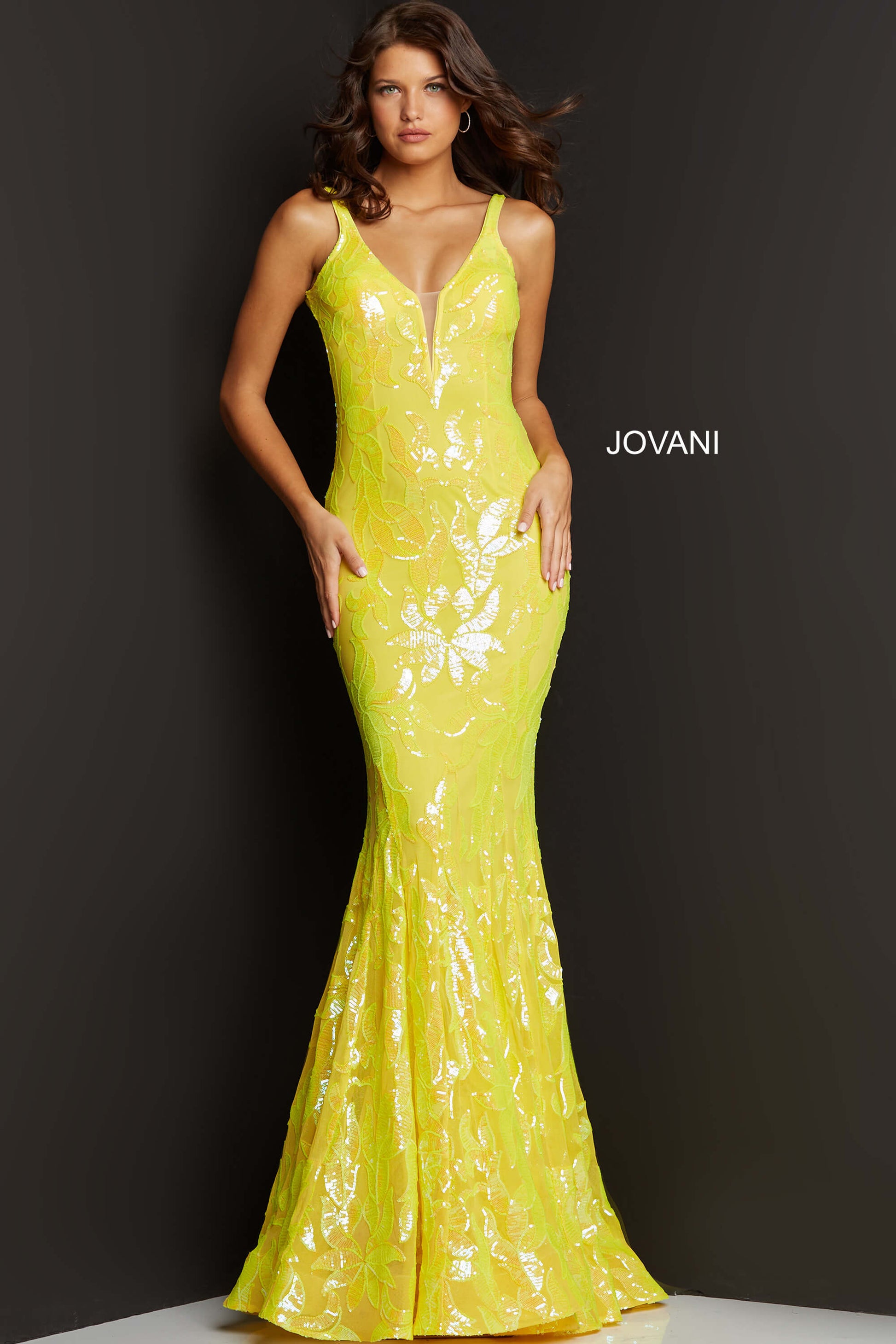 Jovani 3263 Sequin Sheath 2022 Prom ...